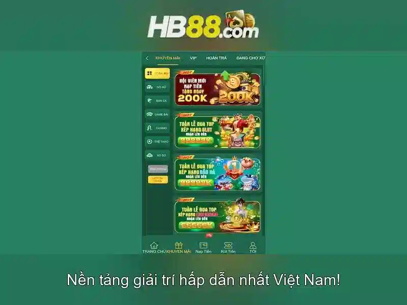 Giao diện nhà cái hoàn hảo